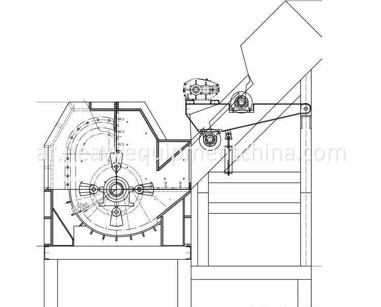 Double Shaft Shredding Machine Scrap Metal Shredder